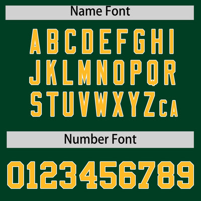Custom Green Gold Color Block Varsity Full-Snap Letterman Jacket Hoodie