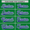 Custom Kelly Green Royal Color Block Varsity Full-Snap Letterman Jacket Hoodie