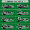 Custom Kelly Green Black Color Block Varsity Full-Snap Letterman Jacket Hoodie