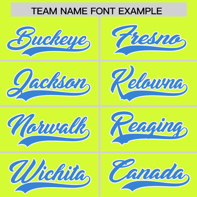 Custom Neon Green Powder Blue Color Block Varsity Full-Snap Letterman Jacket Hoodie