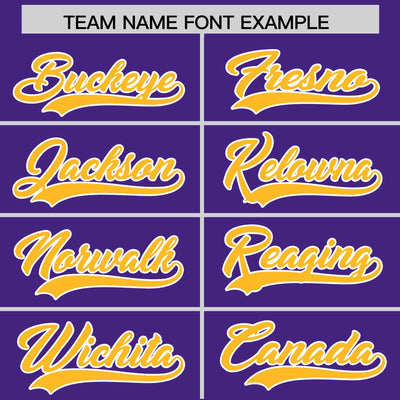 Custom Purple Gold Color Block Varsity Full-Snap Letterman Jacket Hoodie