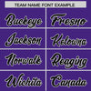 Custom Purple Black Color Block Varsity Full-Snap Letterman Jacket Hoodie
