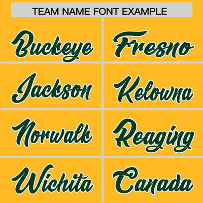 Custom Gold Green Color Block Varsity Full-Snap Letterman Jacket Hoodie