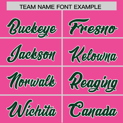 Custom Pink Green Color Block Varsity Full-Snap Letterman Jacket Hoodie