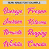 Custom Gold Pink Color Block Varsity Full-Snap Letterman Jacket Hoodie