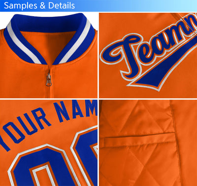 Custom Aqua Gold-Pink Gaglan Sleeve Gradient Varsity Full-Zip Letterman Bomber Jacket